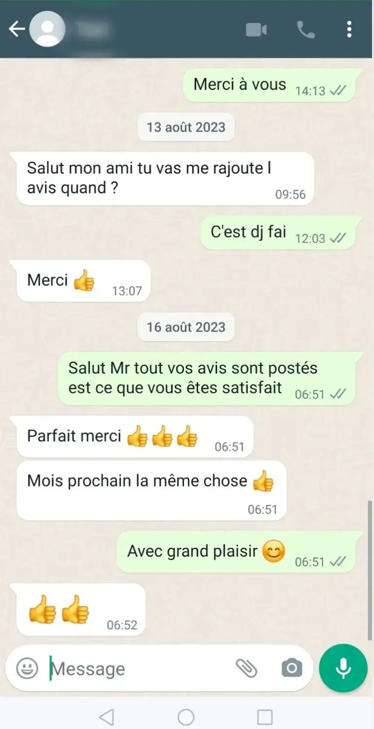 vues youtube canada - avis client satisfait